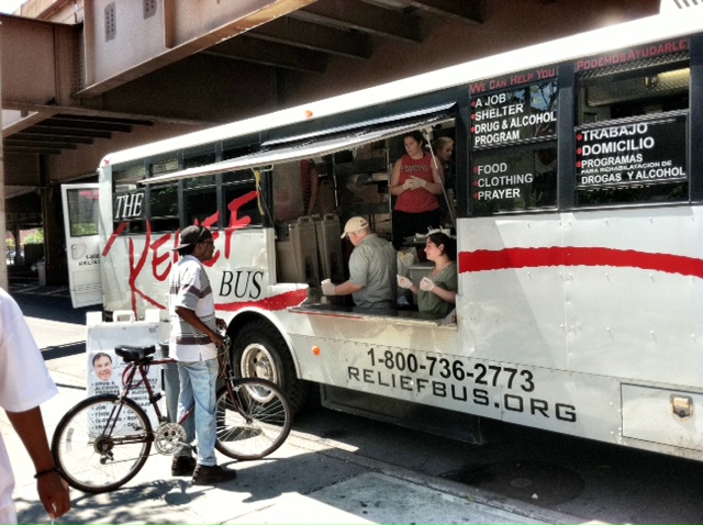 New York City Relief Bus